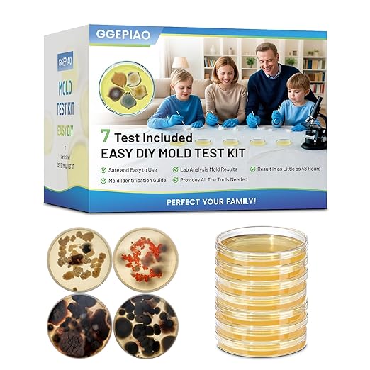 Mold Test Kit for Home, 7 Simple Detection Tests, Test HVAC System, Home by Unknown