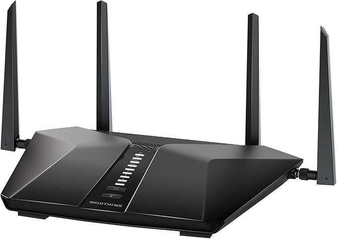 NETGEAR Nighthawk 5-Stream AX5 WiFi 6 Router AX4200 Wireless Speed | 2 by Amazon+Renewed