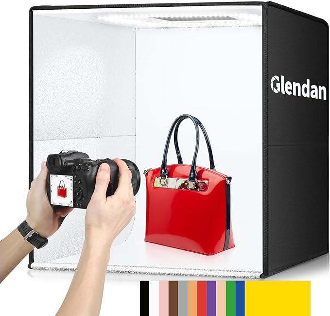 Glendan Light Box Photography: 20x20 inch Photo Studio Light Box by Glendan