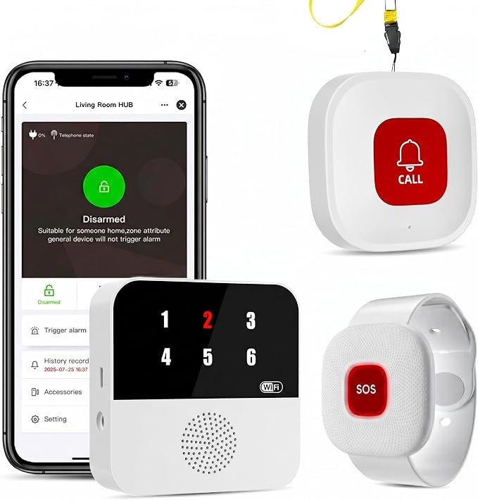 PILSAMAS WiFi Caregiver Pager by PILSAMAS
