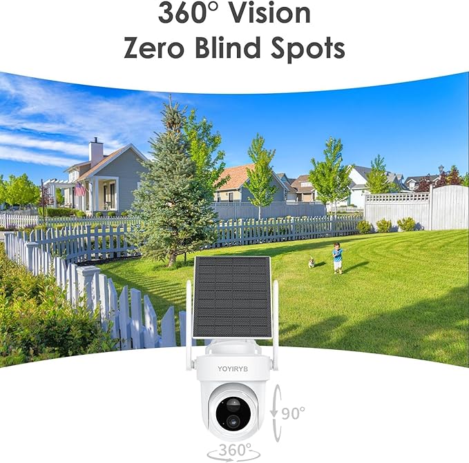 4K Security Cameras Wireless Outdoor, No Subscription, -15°F Cold, Ethernet - Image 9