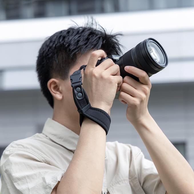 Upgraded Quick Release Soft Neoprene Camera Hand Wrist Grip Strap - Image 7