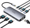 USB C Docking Station Dual Monitor, Selore Docking Station 3 Monitors Triple 4K by SeloreS-Global