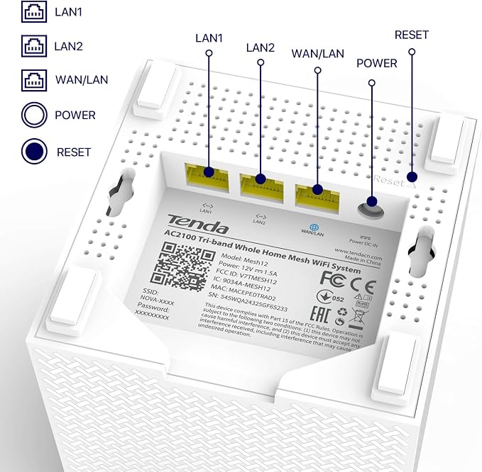 Tenda Nova Mesh WiFi System MW12 - Image 8