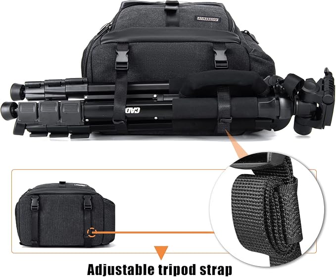 CADeN Camera Backpack Canvas Camera Bag - Image 8