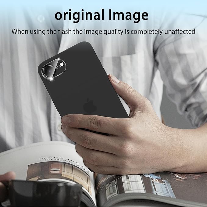 Camera Lens Protector for iPhone 17e / iPhone 16e, Anti Scratch, Bubble Free - Image 4