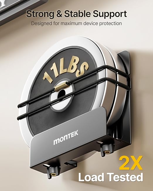monTEK Adjustable Cable Box Mount up to 11 LBS, Modern Mount, Small Devices - Image 5
