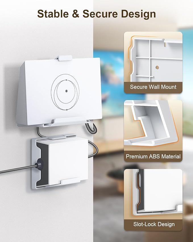 Starlink Standard 4X/V3 Gen 3 Router Wall Mount and Standard Power Supply Mount - Image 3