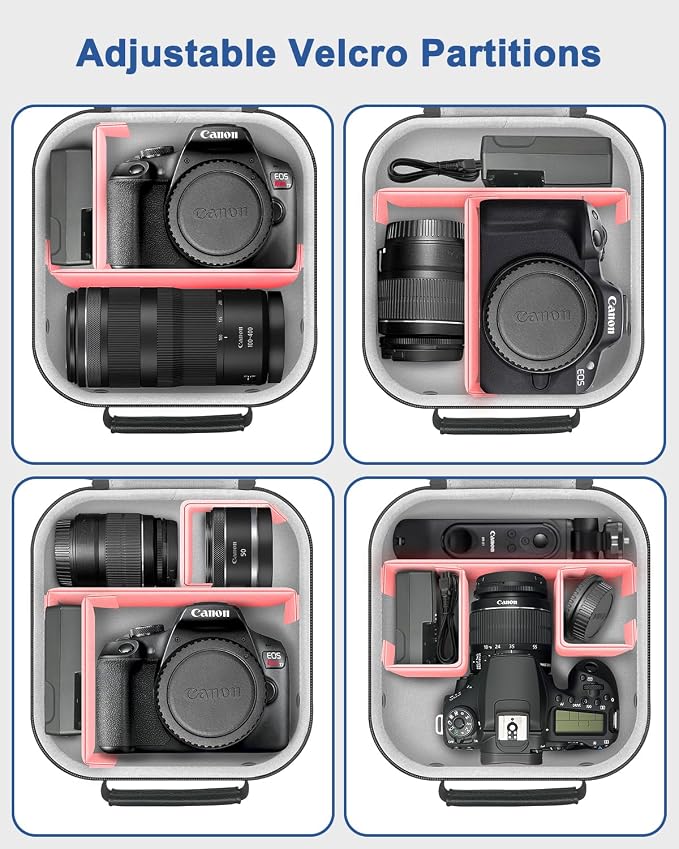 Krypthos Travel Camera Storage Case Compatible - Image 2