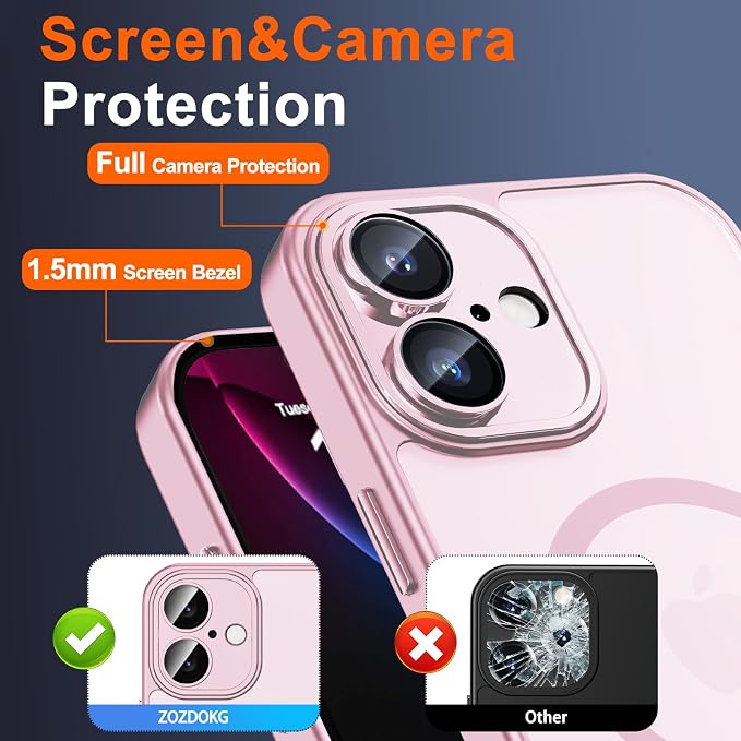 for iPhone 16 Plus Case with Privacy Screen Protector and Camera Protection - Image 6