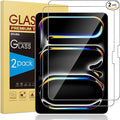 SPARIN Screen Protector for iPad Pro 13 inch M5/M4, 2 Pack HD Clear 9H Tempered by SPARIN