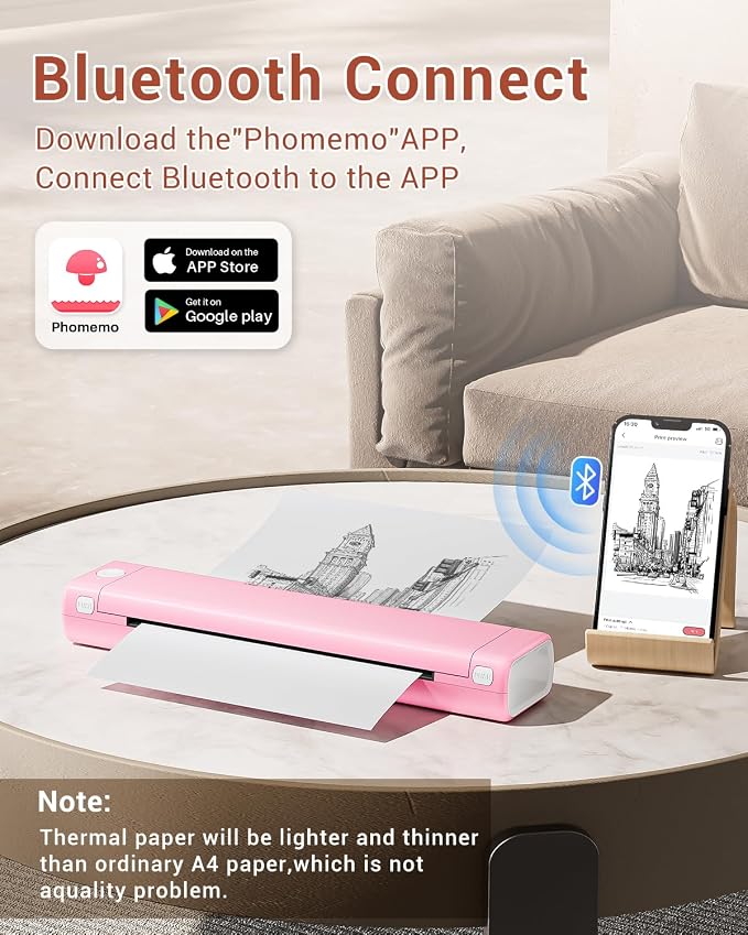 Phomemo Portable Printers Wireless - Image 2