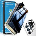 2+2 Pack for Samsung Galaxy S25 Ultra Privacy Screen Protector and Lens by JavoYion