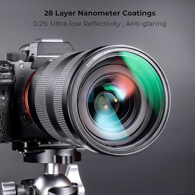 K&F CONCEPT 49mm Magnetic MC UV Lens Protection Filter + Lens Filter Cap - Image 5