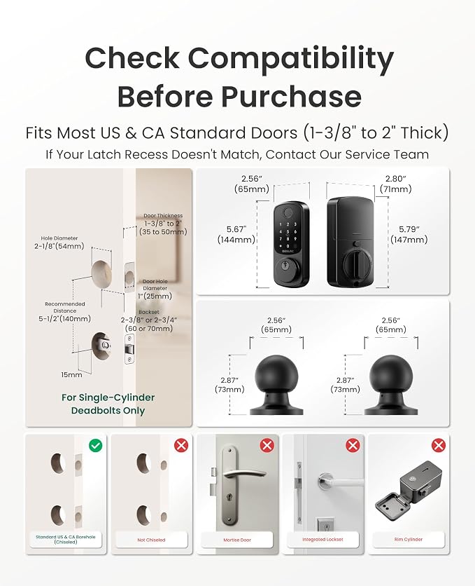 DESLOC B200 Fingerprint Smart Lock - Image 7