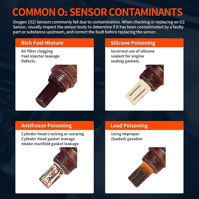 HiSport 250-24546 4-Wire Downstream Oxygen Sensor 650mm Length Compatible - Image 6