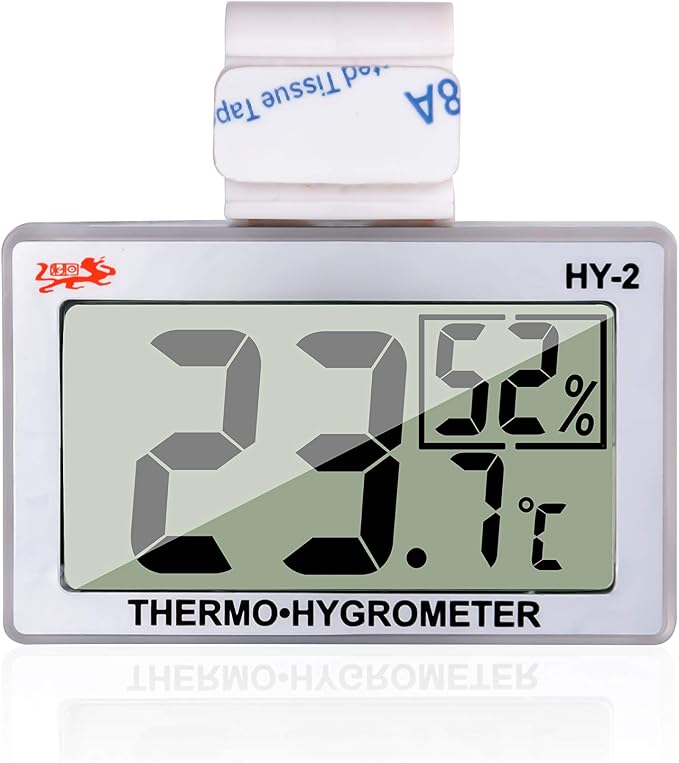 Digital Reptile Thermometer for Tank, Temperature and Humidity Monitor - Image 2
