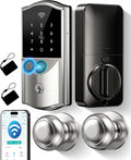 Built-in WiFi Smart Lock with 2 Knobs by Unknown