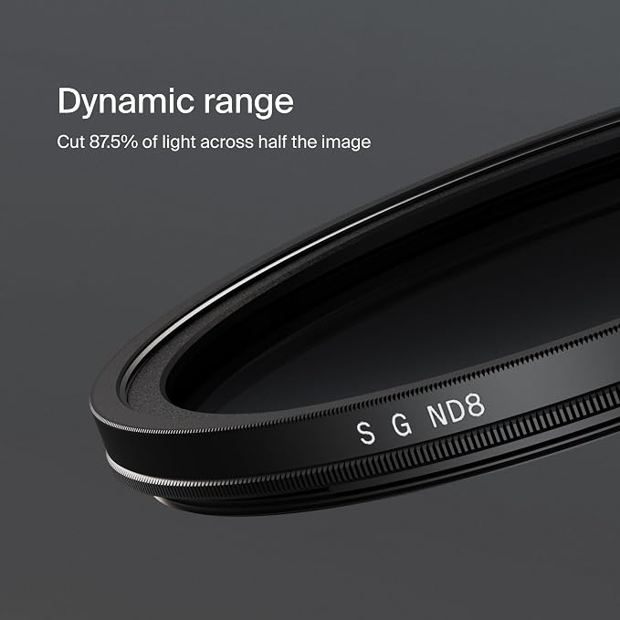 Urth 86mm Soft Graduated ND8 Lens Filter — 3-Stop, HD Optical Glass 20-Layer - Image 4