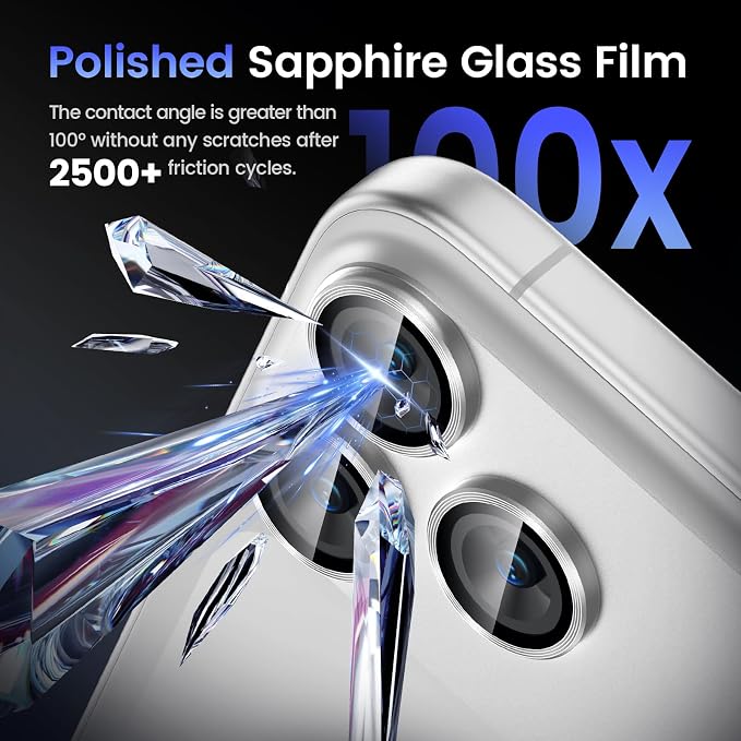 Tensea for iPhone 17 Pro Camera Lens Protector, Metal Aluminum Alloy Tempered - Image 6