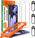 IMBZBK 3 Pack Screen Protector for Google Pixel 9 Pro XL, 3 Tempered Glass by IMBZBK