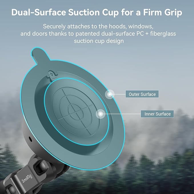 SMALLRIG Double-Layer Suction Cup Mount - Image 3