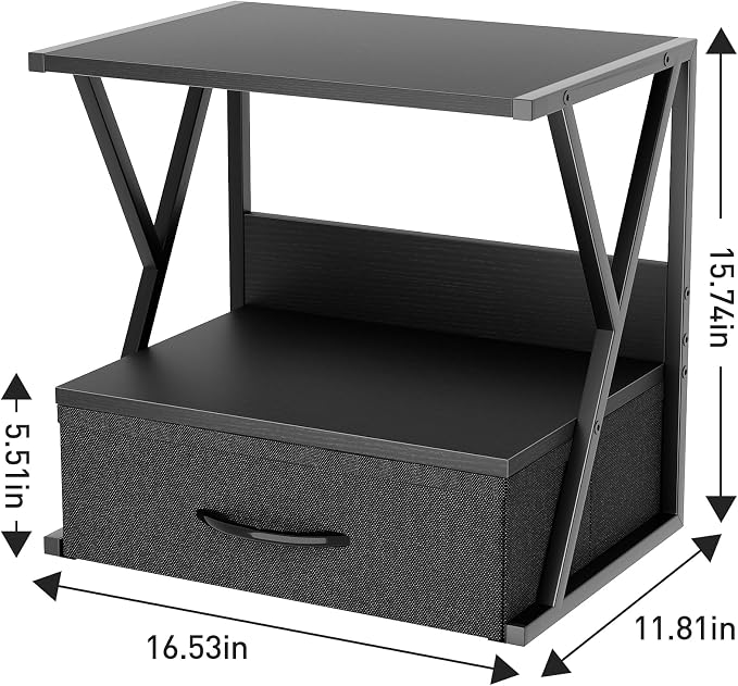 aboxoo Printer Stand for Desk - Image 3