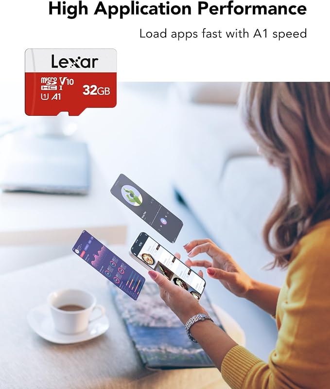 Lexar E-Series 32GB Micro SD Card, microSDHC UHS-I Flash Memory Card - Image 5