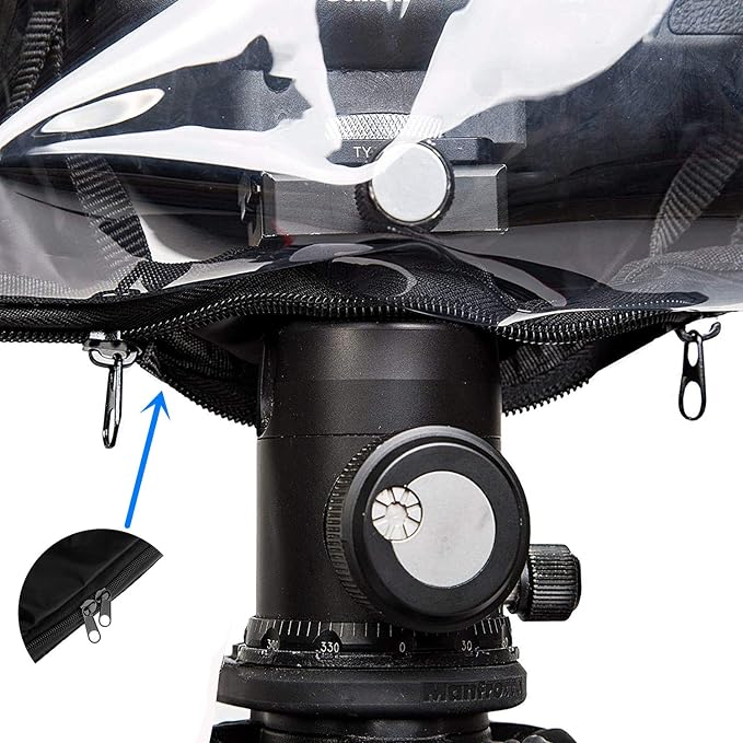 Camera Rain Cover Professional Waterproof Nylon Sleeves DSLR Camera Rain Cover - Image 7