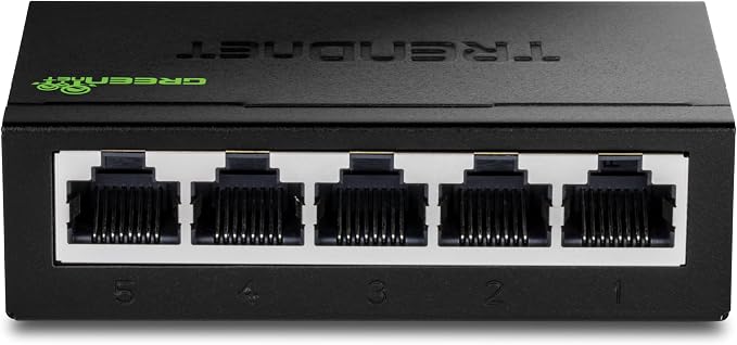 TRENDnet 5 Port Mini Gigabit Switch, NDAA + TAA Compliant, Desktop Metal - Image 9
