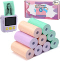 9 Rolls Kids Instant Camera Print Refill Paper- 1''×2.2'' Photo Printer Thermal by Biubee