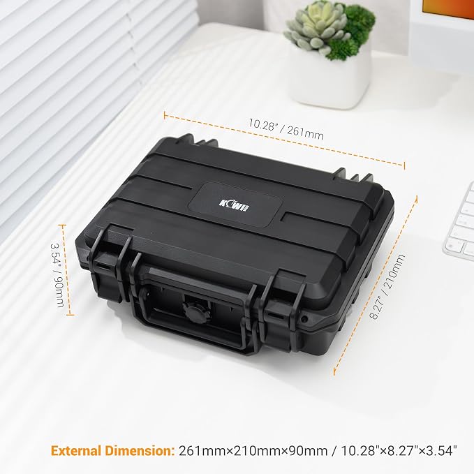 KIWIFOTOS Waterproof Hard Case for DJI Osmo Pocket 4 3 Creator/Power Expansion - Image 7