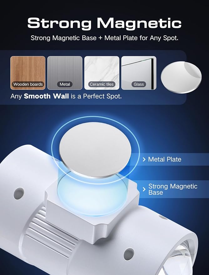 Rechargeable RGB Motion Sensor Night Light, Color Changing LED Night Light - Image 7