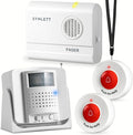 Caregiver Pager Wireless Call Buttons Motion Sensor Alarm Indoor by SYNLETT