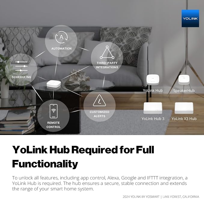 NSF Certified YoLink X3 Smart 1/2" Motorized Stainless Steel Ball Valve - Image 3