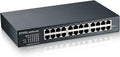 Zyxel 24-Port Gigabit Switch | Smart-Managed | Rack/Table & Fanless Mounting | by ZYXELNETWORKS