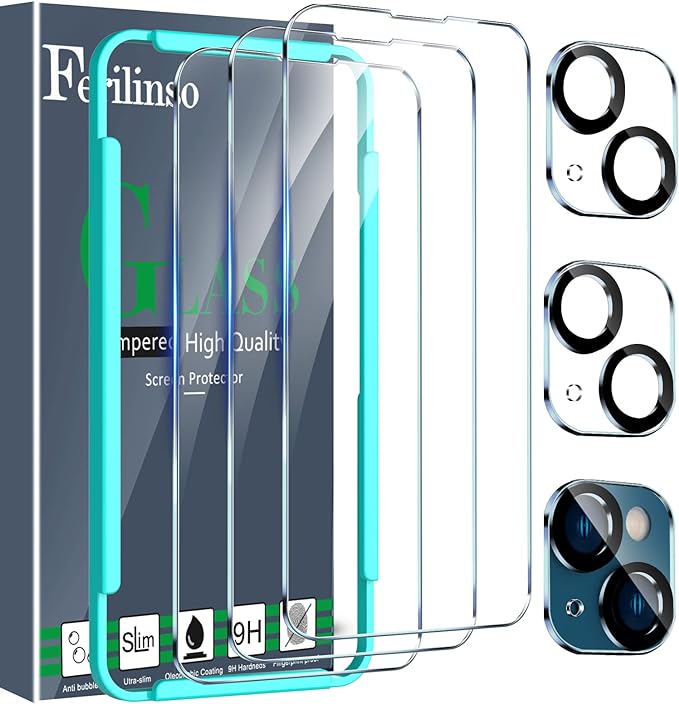 Ferilinso 3 Pack Screen Protector by Ferilinso