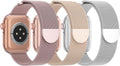 3 Pack Mesh Metal Band Compatible by Steezrd