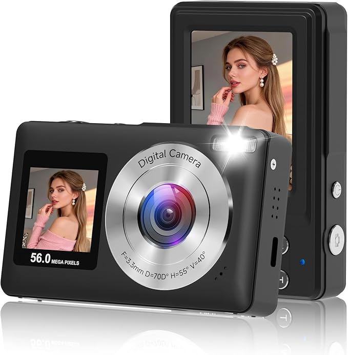Digital Camera, 2026 Upgraded 56MP Camera by CEYE