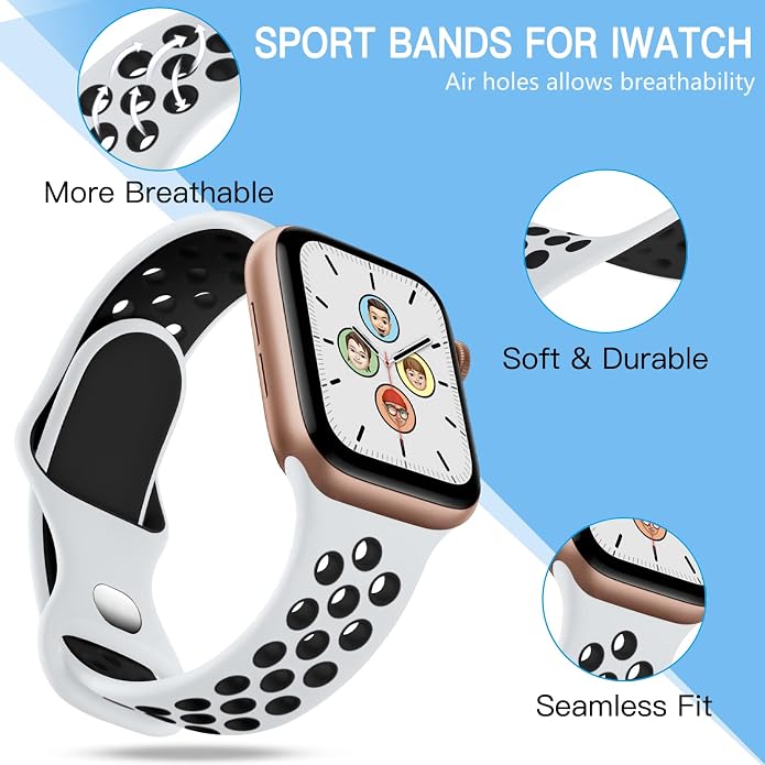 Adorve 4 Pack Sport Bands Compatible - Image 2