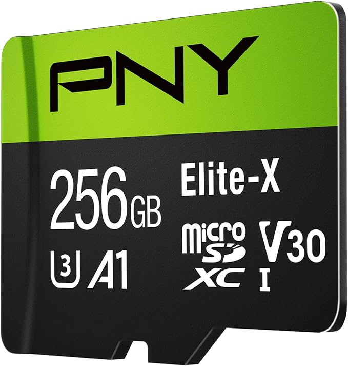 PNY 256GB Elite-X Class 10 U3 V30 microSDXC Flash Memory Card - Image 2