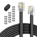moeverEX Phone Cord 50FT, Landline Telephone Cable by moeverEx