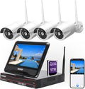 Wireless Security Camera System 16CH Expandable by Cromorc