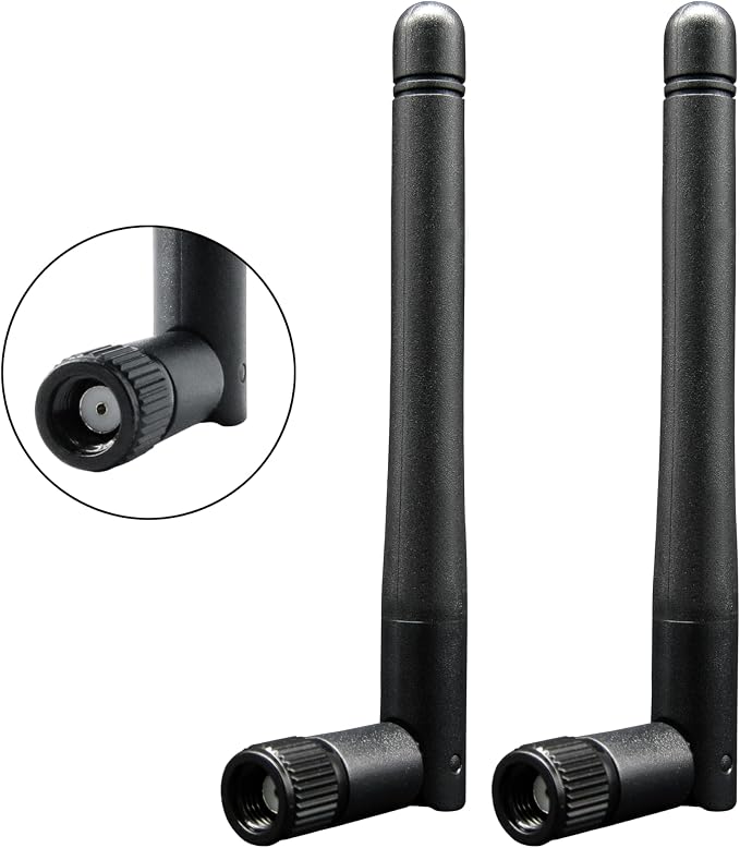 WiFi Bluetooth Antenna 2 Pack & Pigtail 2 Pack, 5Ghz 2.4Ghz 3dBi WiFi Card - Image 2