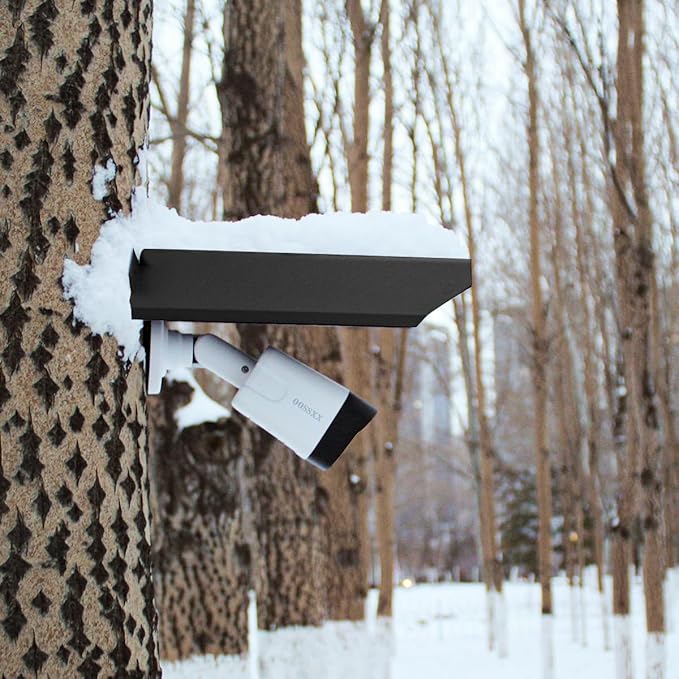OOSSXX Universal Outdoor Security Camera Sun Rain Cover Shield - Image 3