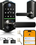 Veise VE019 Fingerprint Smart Lever Lock, App Control, Keyless Entry Door Lock by Veise