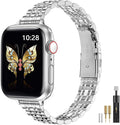 MioHHR Slim Metal Band Compatible by ProfessionalStainlessSteelWatchBandCase