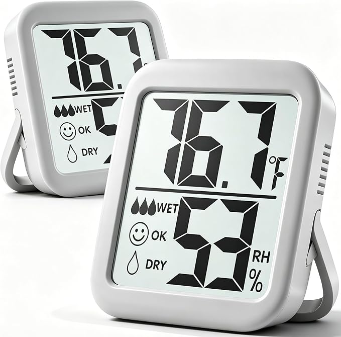 Antonki 2 Pack Room Thermometer by Antonki