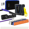 VCELINK RJ45 Crimp Tool Kit, Ethernet Wire Cutter Crimper, All-in-One Network by VCELINK