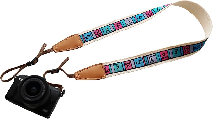 Original Design Personalized Adjustable Camera Strap Hieroglyphs, Fit by Unknown